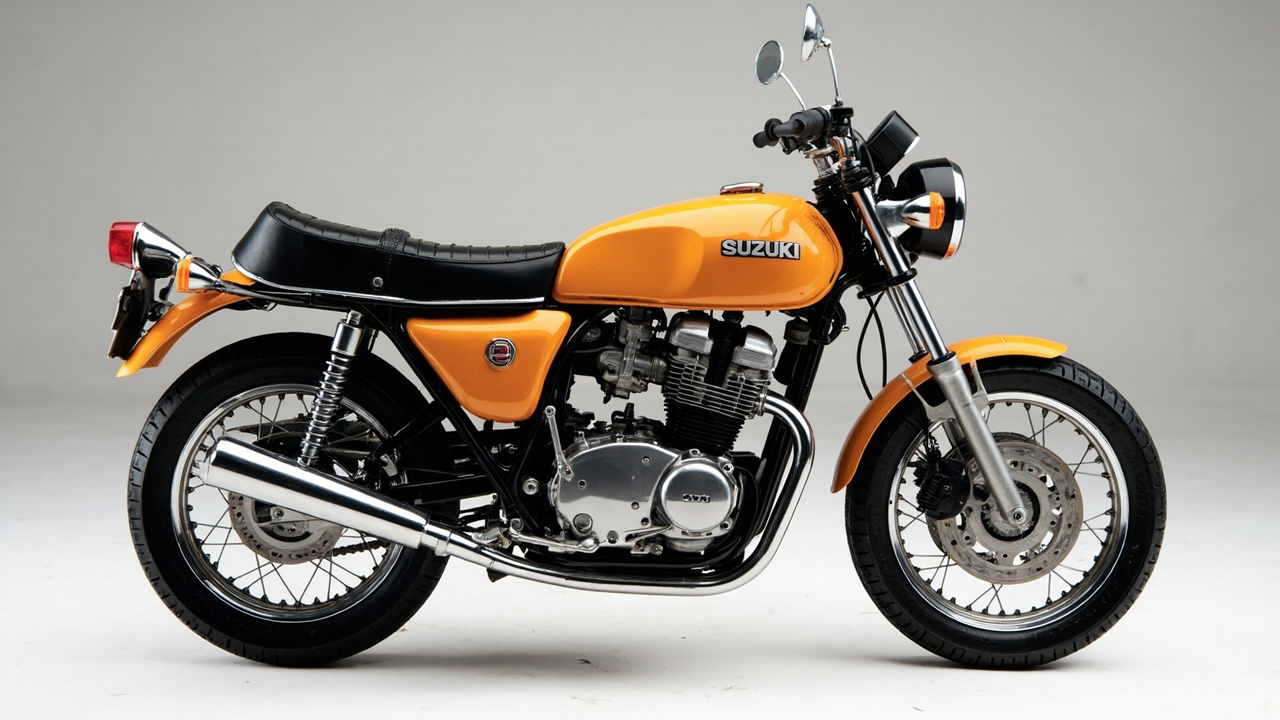 Suzuki GT750:二行程V3的時代巨作